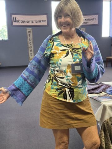 Sakiori Shawl Shrug